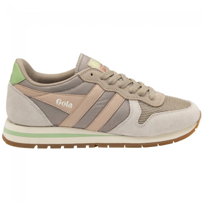 Gola Classics Women's Daytona Sneakers - Feather Grey/Off White/Pearl Pink