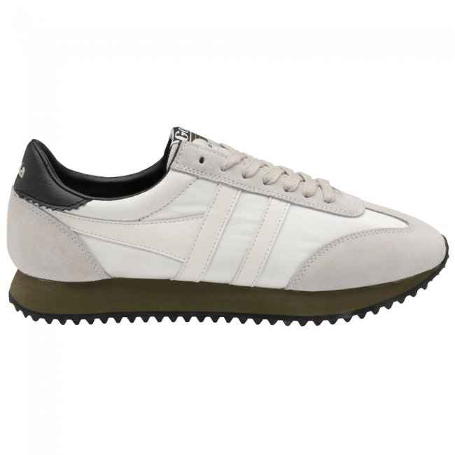 Gola Classics Men's Boston '78 Sneakers - Off White/Khaki/Black