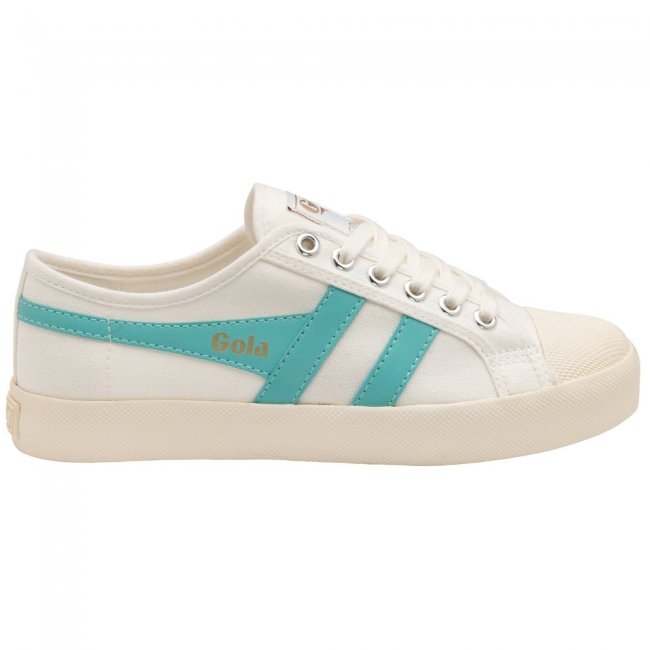 Vegan Gola Classics Women's Coaster - Off White/Aruba