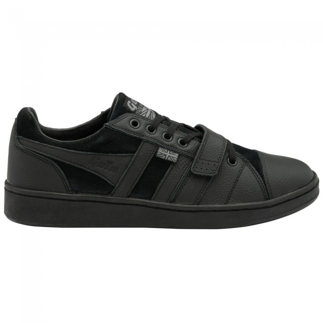 Gola Made in England - 1905 Men's Sentry Engineered Garment Sneakers - Black/Black
