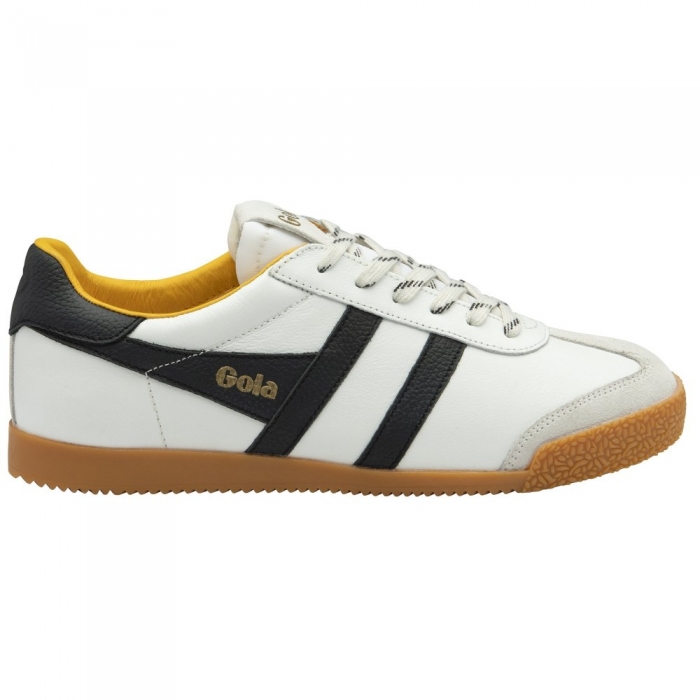 Gola Classics Men's Elan 120 Leather Sneakers - White/Black