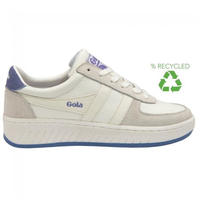 Gola Classics Women's Grandslam '88 Sneakers - White/White/Lavender