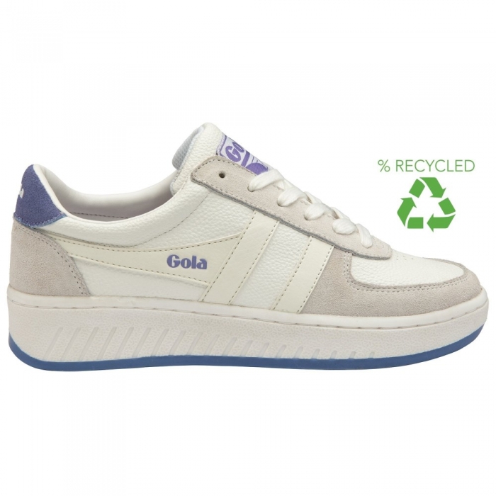 Gola Classics Women's Grandslam '88 Sneakers - White/White/Lavender