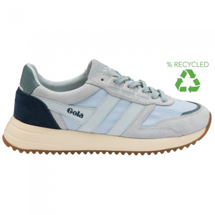 Gola Classics Women's Chicago Sneakers - Ice Blue/Ice Blue/Slate
