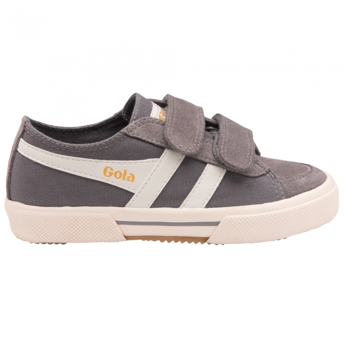 Gola Classics Kids' Super Quarter Strap - Ash/Off White
