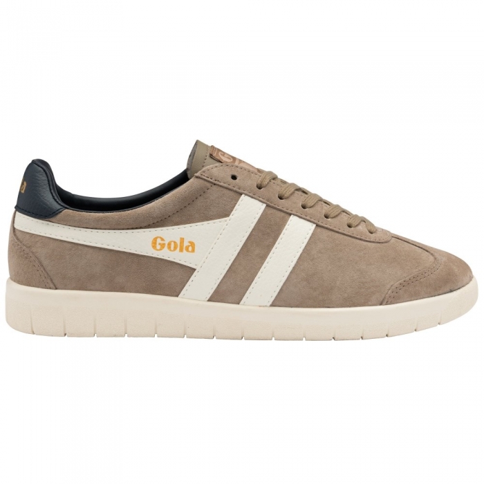 Gola Classics Men's Hurricane Suede Sneakers - Rhino/Off White/Navy