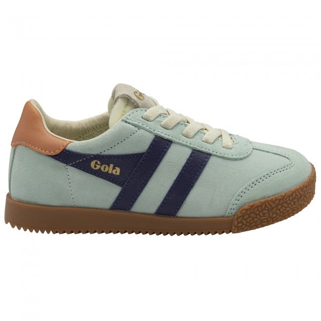 Gola Classics Kids' Elan Sneakers - Surf/Plum/Terracotta