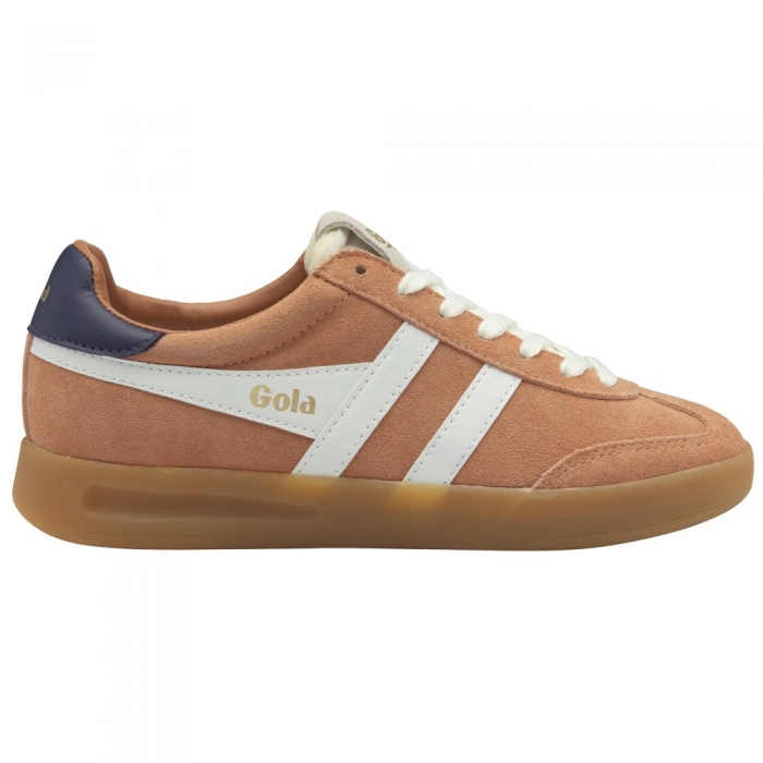 Gola Classics Women's Cyclone Sneakers - Terracotta/Off White/Plum/Gum