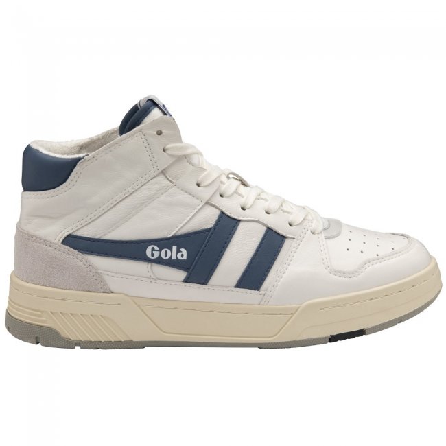 Gola Classics Men's Allcourt High Sneakers - White/Moonlight