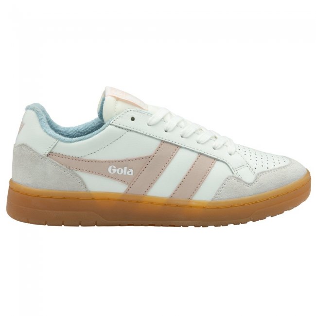 Gola Classics Women's Eagle '86 Sneakers - White/Rose/Air/Gum