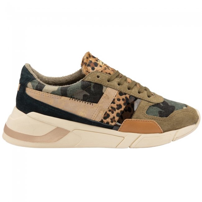 Gola Classics Women's Eclipse Mode Sneakers - Camo/Leopard/Multi