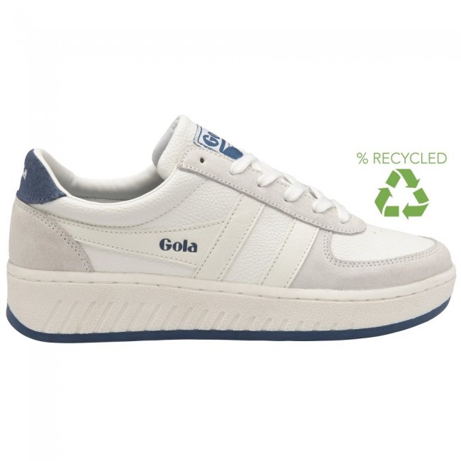 Gola Classics Women's Grandslam '88 Sneakers - White/White/Moonlight