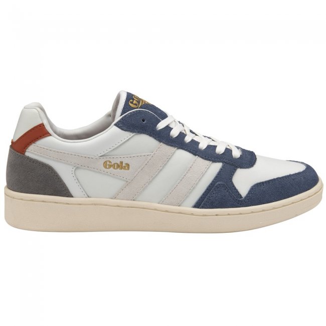 Gola Classics Men's Rebound Quadrant Sneakers - White/Moonlight/Ash