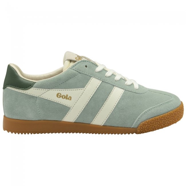 Gola Classics Women's Elan Sneakers - Green Mist/Off White/Evergreen