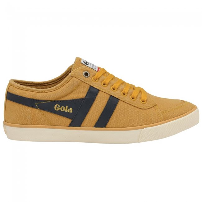 Vegan Gola Classics Men's Comet Plimsoll Sneakers - Sun/Navy