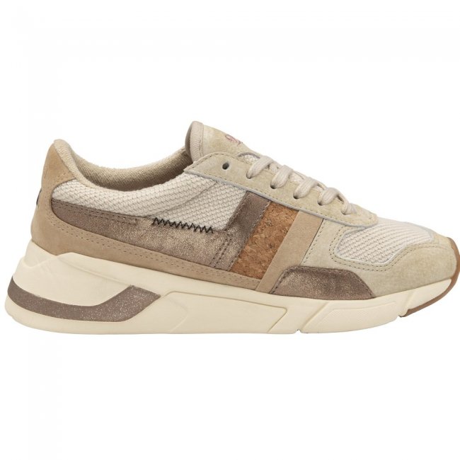 Gola Classics Women's Eclipse Mode Sneakers - Wheat/Oat/Bronze