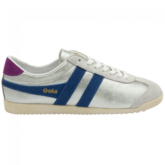 Gola Classics Women's Bullet Blaze Sneakers - White/Sapphire/Foxglove