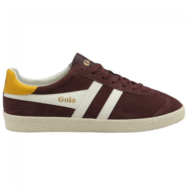 Gola Classics Men's Medallist Sneakers - Burgundy/Off White/Sun