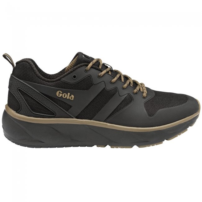 Gola Performance Men's Thunder Sneakers - Black/Khaki