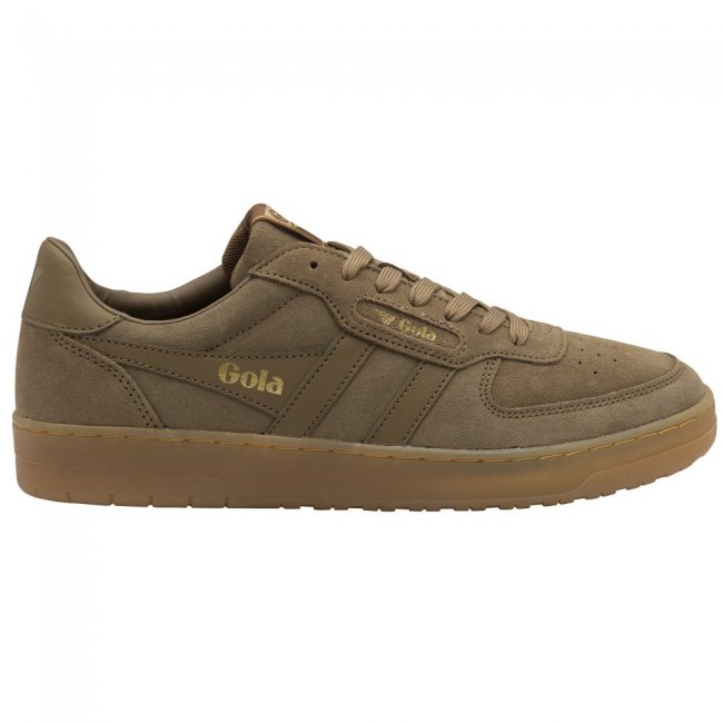 Gola Classics Men's Hawk Suede '86 Sneakers - Tobacco/Gum