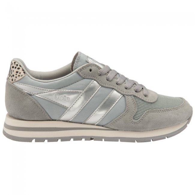 Gola Classics Women's Daytona Jungle Sneakers - Light Grey/Cheetah