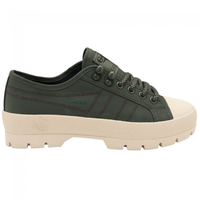 Gola Classics Women's Coaster Peak Hiker Sneakers - Slate/Off White