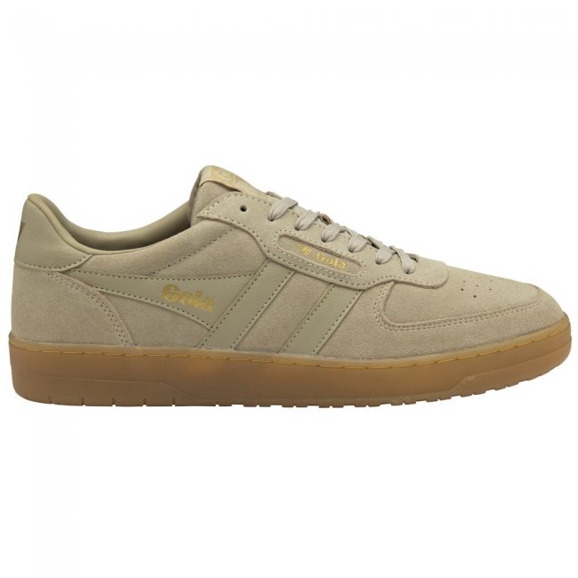 Gola Classics Men's Hawk Suede '86 Sneakers - Bone/Gum