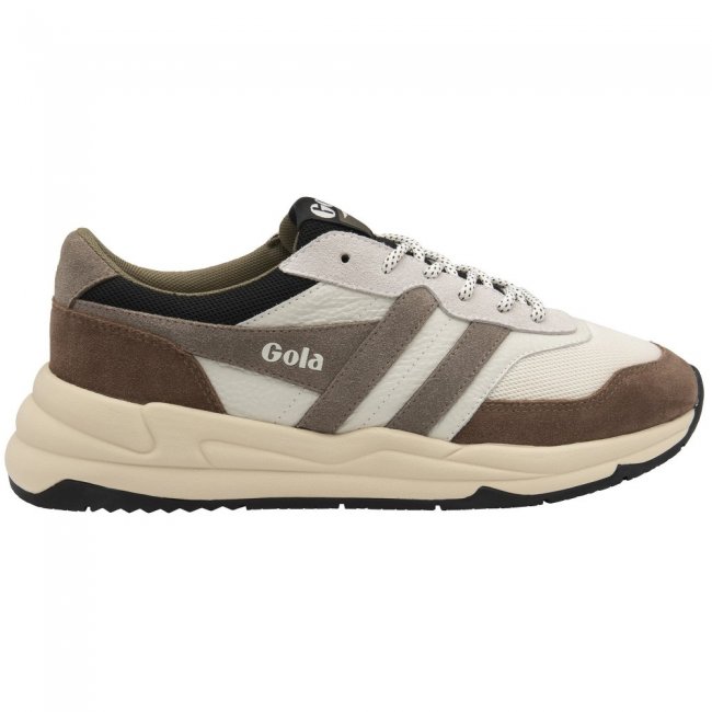 Gola Classics Men's Titan Sneakers - Off White/Otter/Rhino