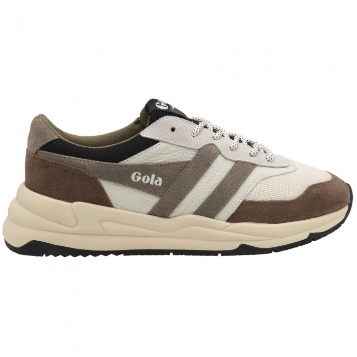 Gola Classics Men's Titan Sneakers - Off White/Otter/Rhino