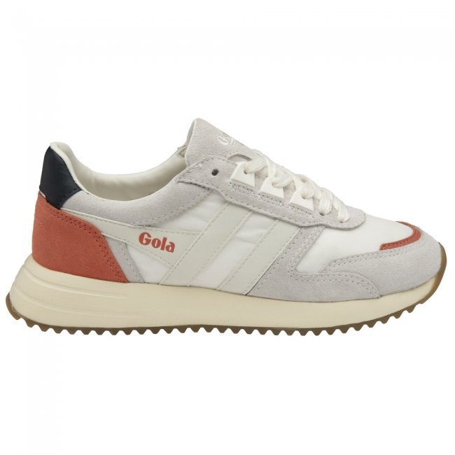 Gola Classics Women's Chicago Sneakers - Off White/Off White/Navy