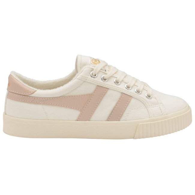 Vegan Gola Classics Women's Tennis Mark Cox Sneakers - Off White/Blossom