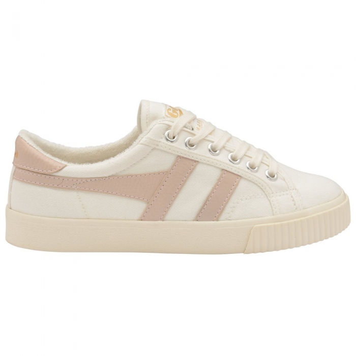 Vegan Gola Classics Women's Tennis Mark Cox Sneakers - Off White/Blossom