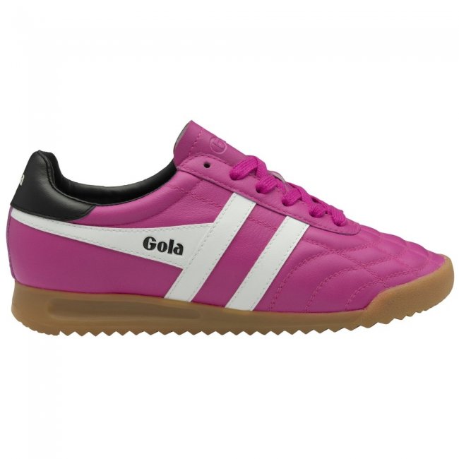 Gola Classics Women's Stadium Sneakers - Shocking Pink/White/Black