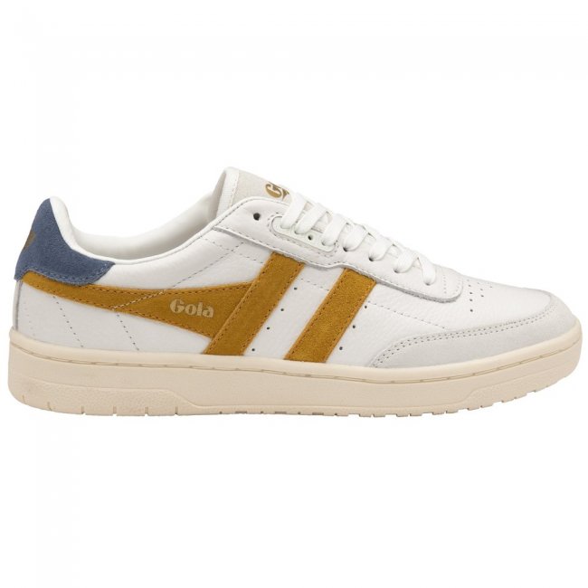 Gola Classics Women's Falcon Sneakers - White/Sun/Moonlight