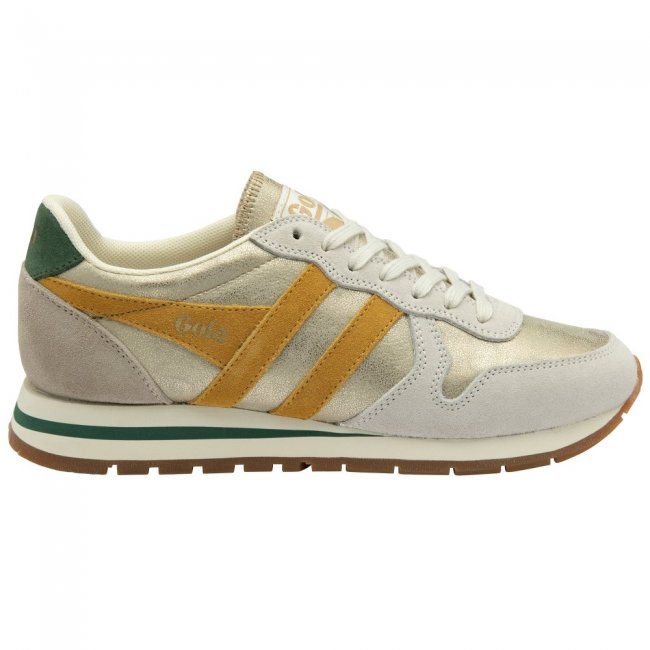 Gola Classics Women's Daytona Blaze Sneakers - Gold/Sun/Evergreen