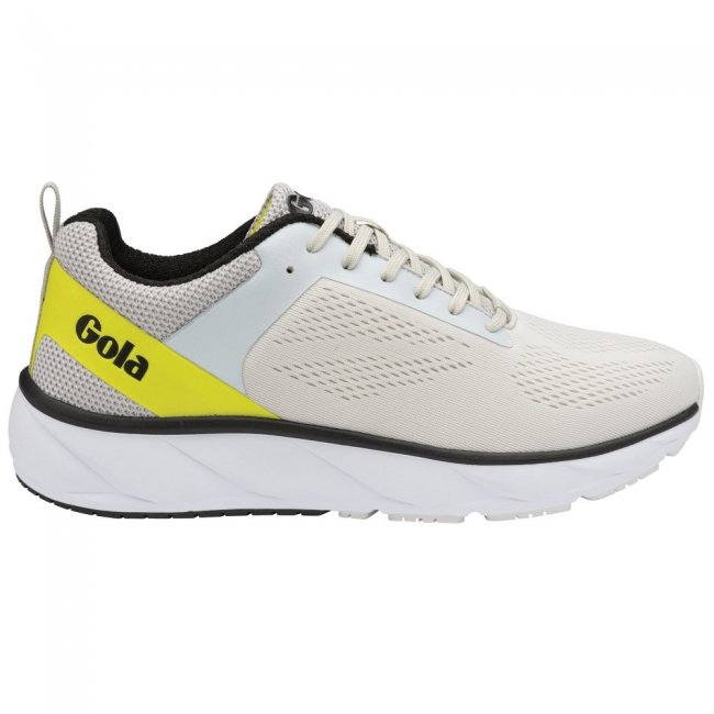 Gola Performance Men's Ultra Speed Sneakers - Arcade White/Volt/Black