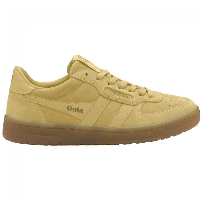 Gola Classics Women's Hawk Suede '86 Sneakers - Pollen/Gum