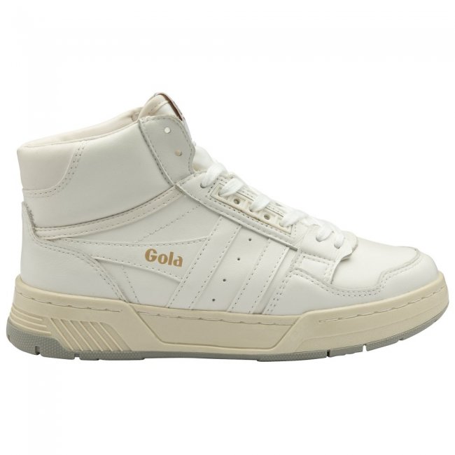 Gola Classics Women's Challenge High Sneakers - White/White/White