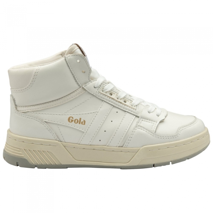 Gola Classics Women's Challenge High Sneakers - White/White/White