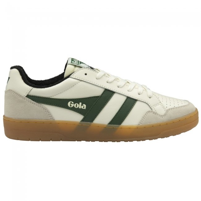 Gola Classics Men's Eagle '86 Sneakers - Off White/Evergreen/Black/Gum
