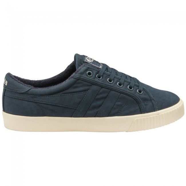 Vegan Gola Classics Men's Tennis Mark Cox Wash Sneakers - Navy/Navy