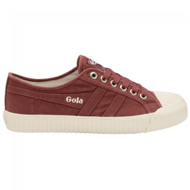Gola Classics Men's Cadet Plimsoll - Burgundy/Off White