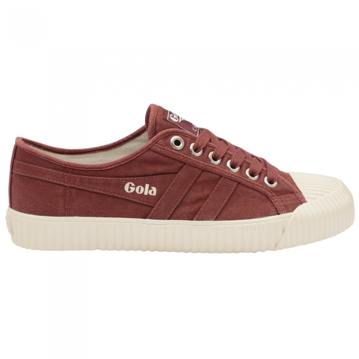 Gola Classics Men's Cadet Plimsoll - Burgundy/Off White