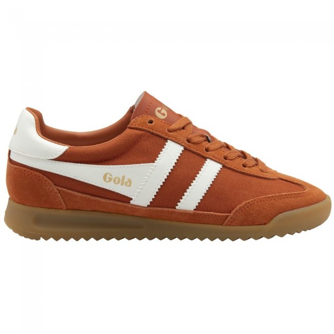 Gola Classics Women's Tornado Sneakers - Moody Orange/Off White