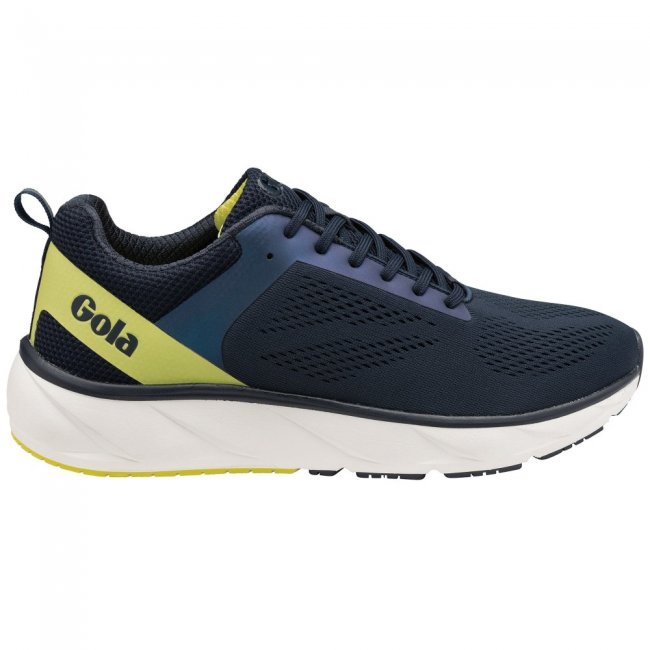 Gola Performance Men's Ultra Speed Sneakers - Navy/Volt