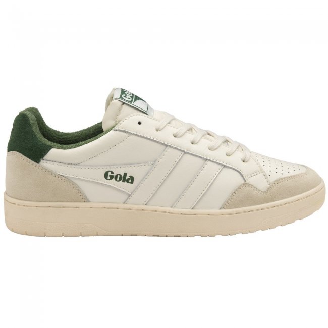 Gola Classics Men's Eagle Sneakers - Off White/Evergreen