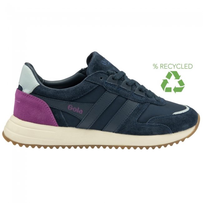 Gola Classics Women's Chicago Sneakers - Navy/Navy/Ice Blue