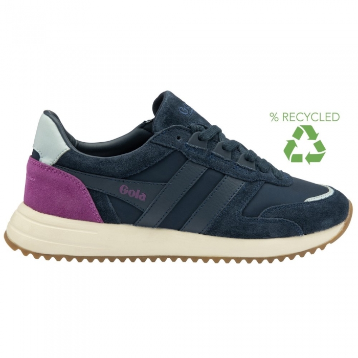 Gola Classics Women's Chicago Sneakers - Navy/Navy/Ice Blue