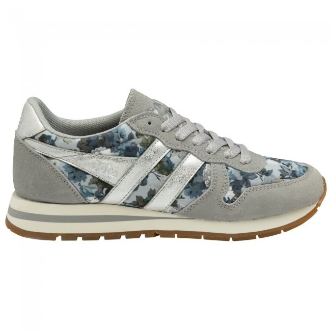 Gola Classics Women's Daytona LBTY CG Sneakers - Light Grey/Silver/Multi