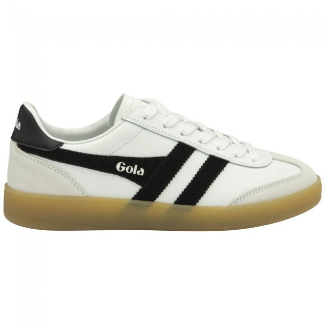 Gola Classics Sheerluxe Women's Viper Leather Sneakers - White/Black/Gum